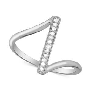 Diamond Statement Ring | Sterling Silver | 1/10 CT T.W.